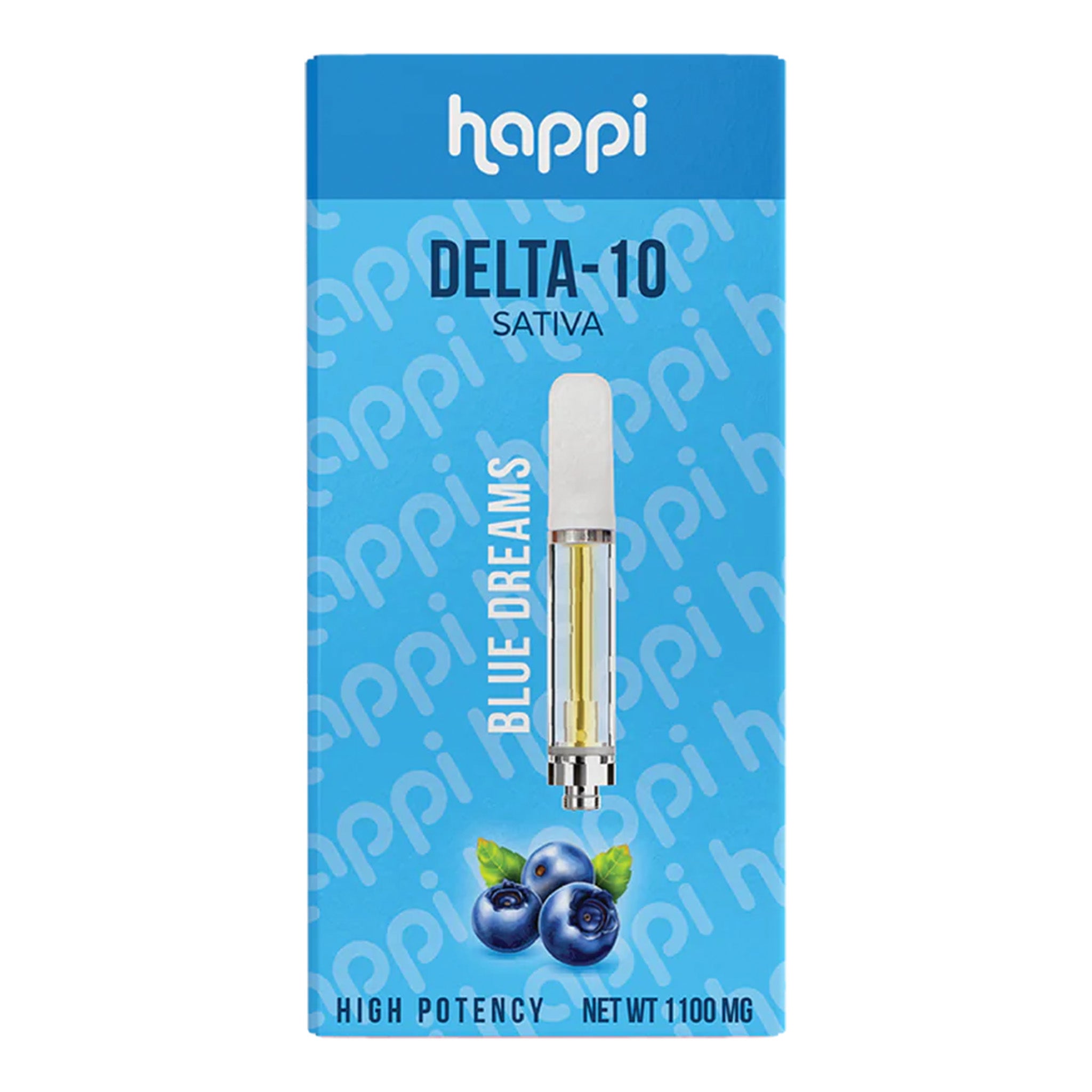 Happi Delta 10 Cartridge - 1100mg Blue Dream