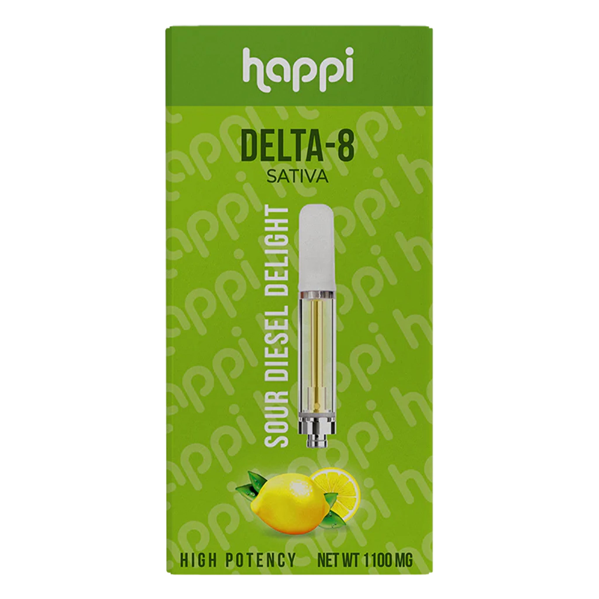 Happi Delta 8 Cartridge - 1100mg Sour Diesel