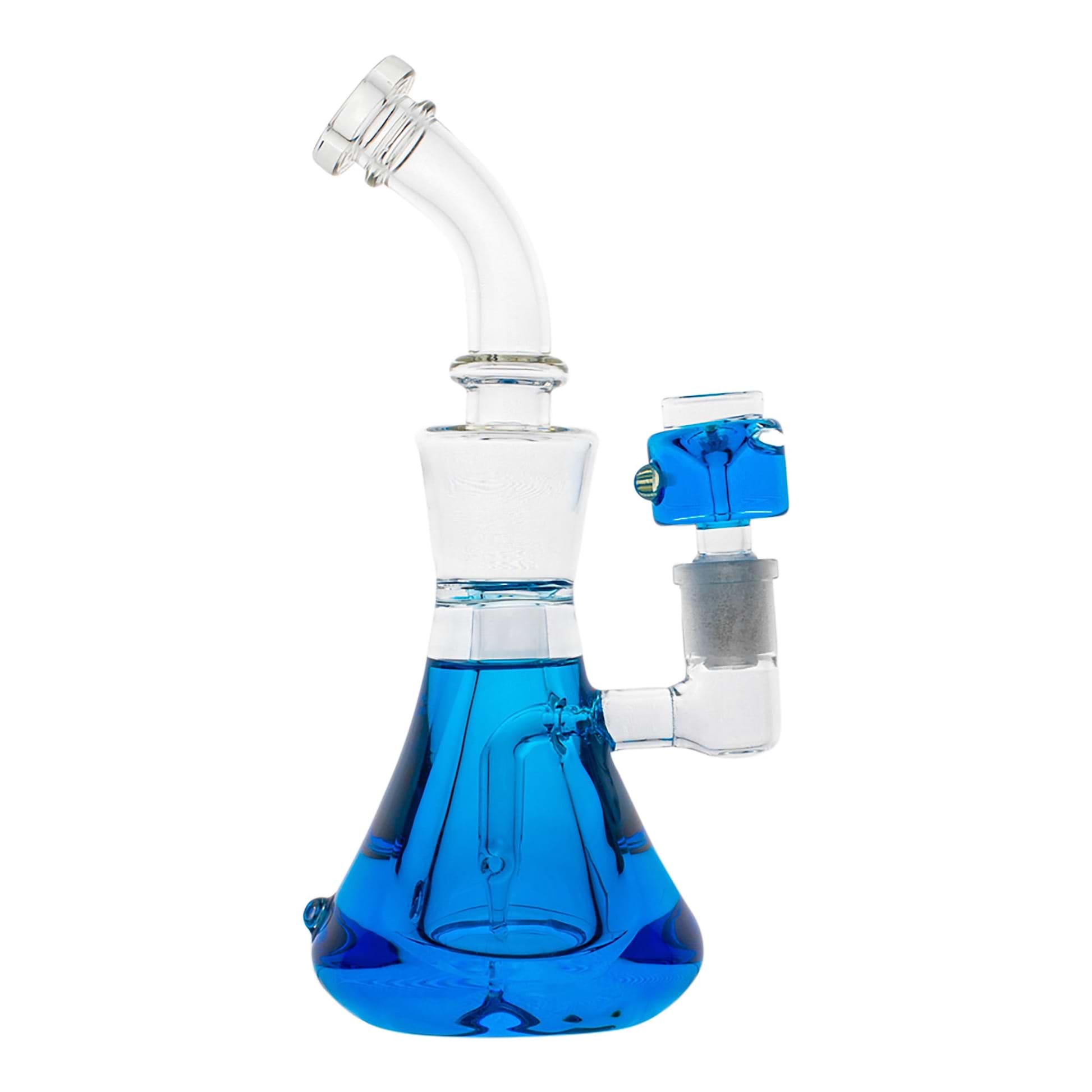 Icey Glyco Chill Beaker Bong - 8.5in Blue