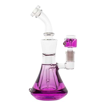 Icey Glyco Chill Beaker Bong - 8.5in Purple
