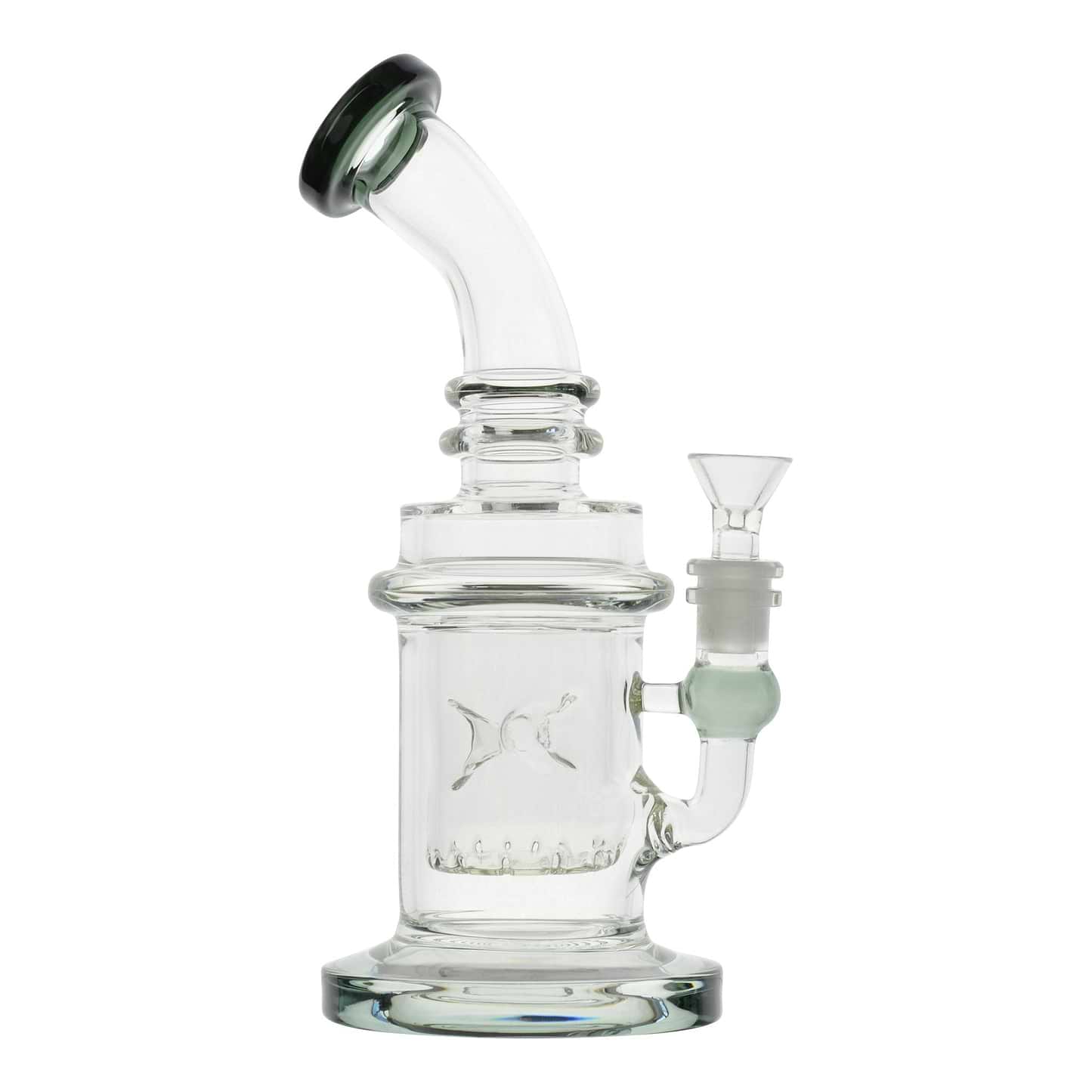 Inverted Showerhead Perc Bong - 10in