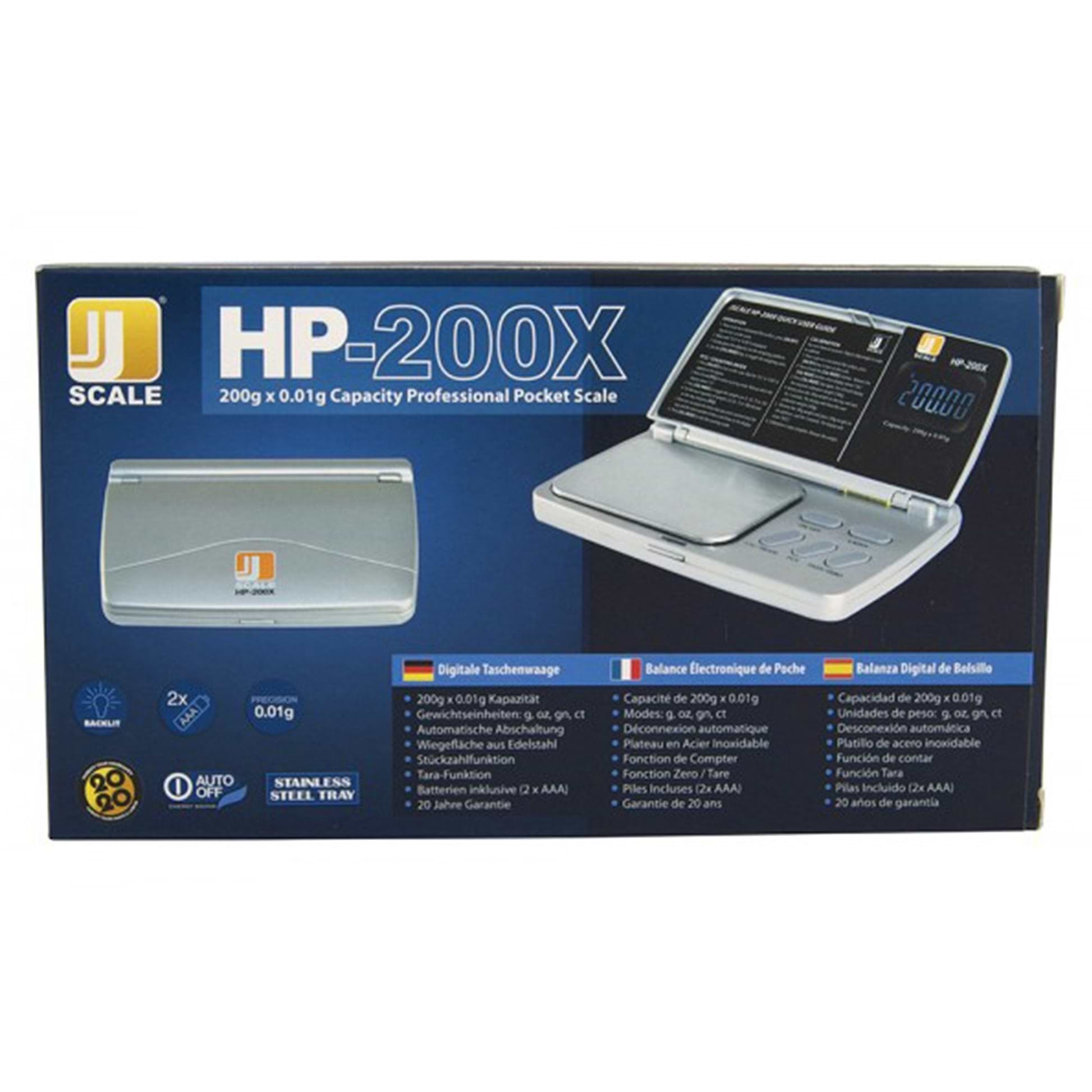 Jennings HP-200X Digital Pocket Scale