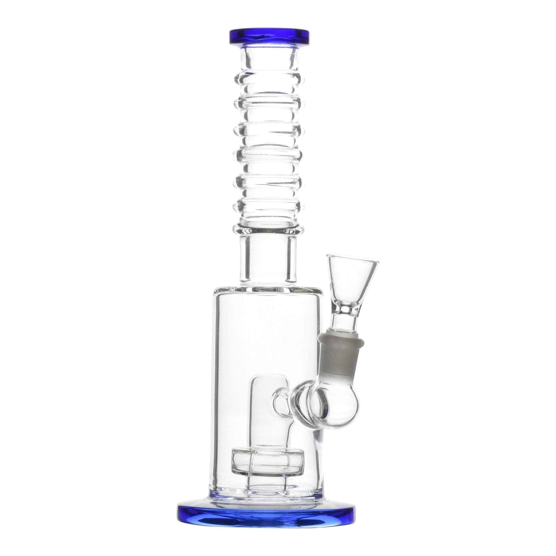 Knobby Disk Perc Bong - 9in