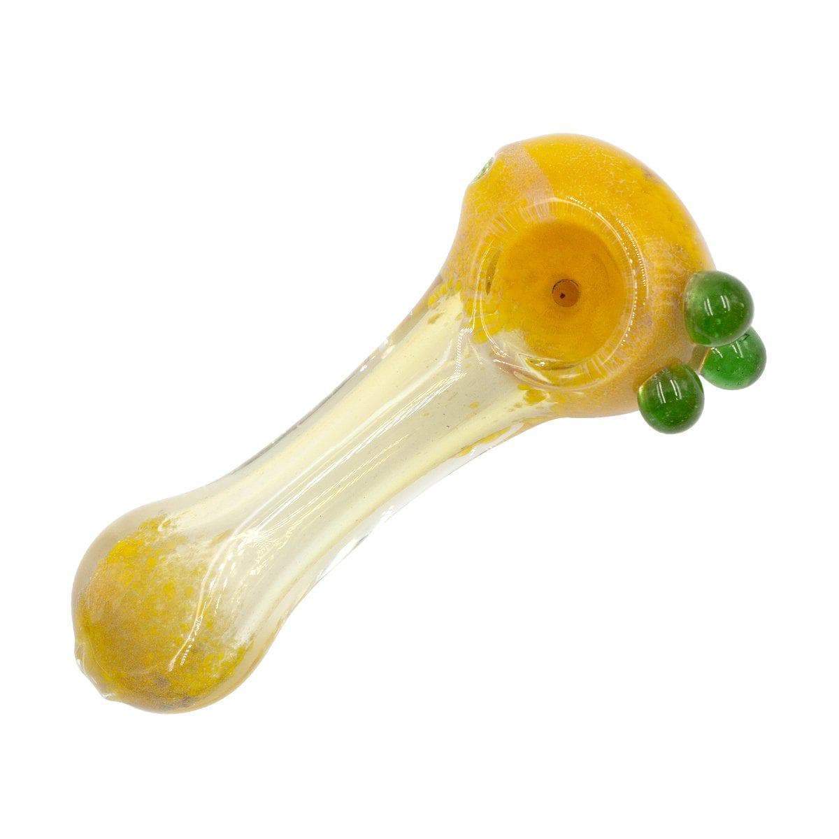 Komodo Glass Pipe - 4.5in Yellow