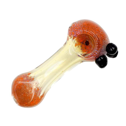 Komodo Glass Pipe - 4.5in Orange