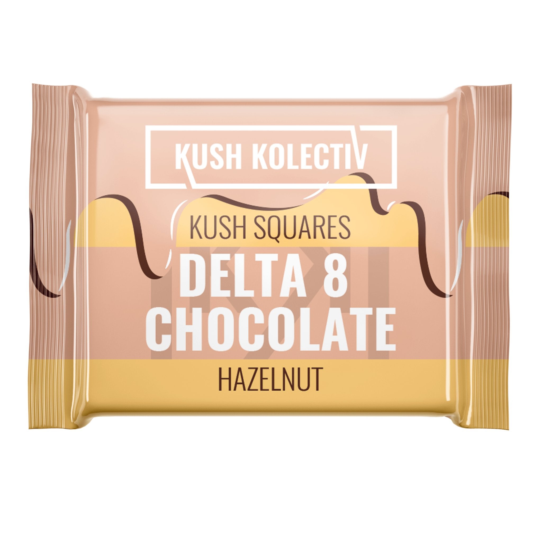 Kush Kolectiv Delta 8 Chocolate - 25mg 25mg / Hazelnut