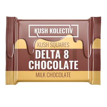 Kush Kolectiv Delta 8 Chocolate - 25mg 25mg / Milk Chocolate