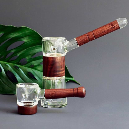 Marley Natural Glass Bubbler - 4.5in