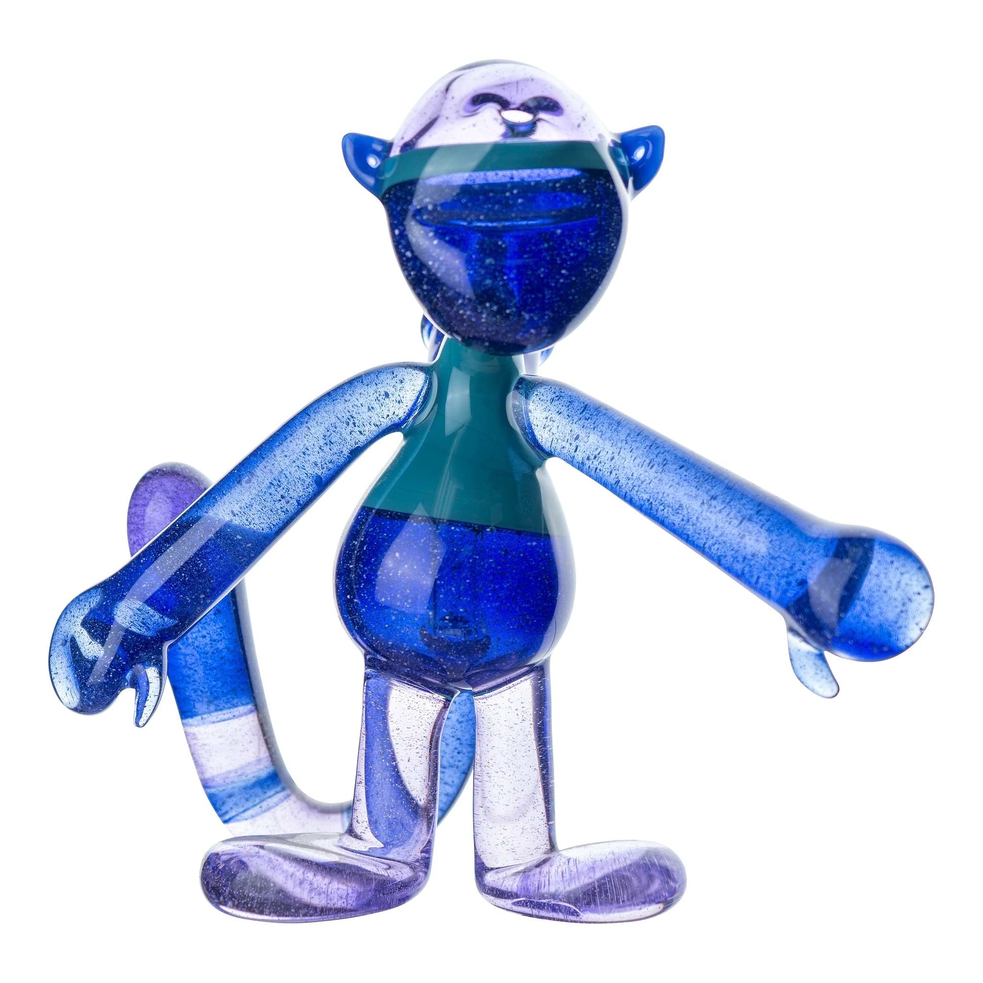 Matchstick Man by Hurley Glass Blue