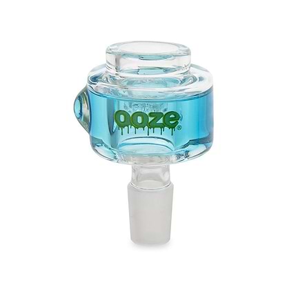 Ooze Glyco Glass Bowl - 14mm Male Aqua