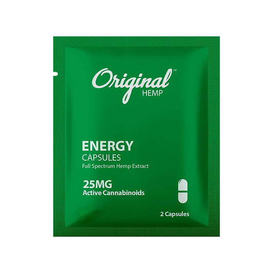 Original Hemp - Daily Dose Capsules - 25mg 25mg / Energy
