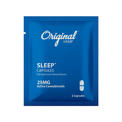 Original Hemp - Daily Dose Capsules - 25mg 25mg / Sleep