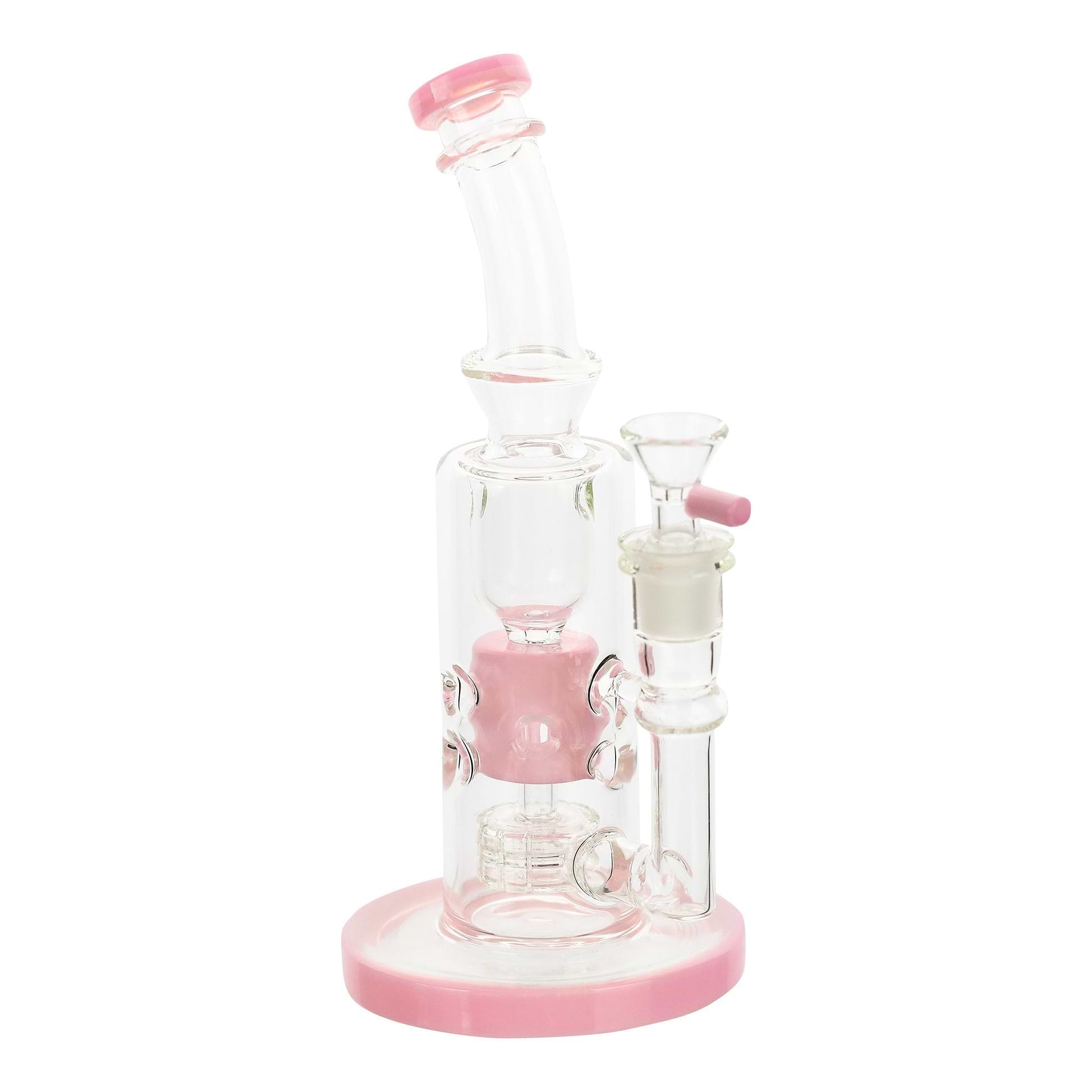 Pink Perc-ception Bong - 10in