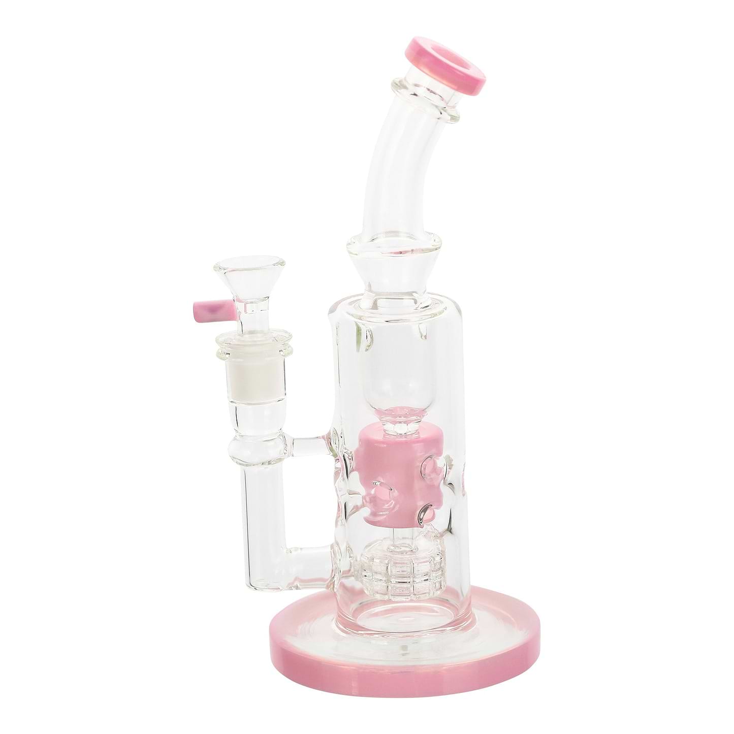 Pink Perc-ception Bong - 10in