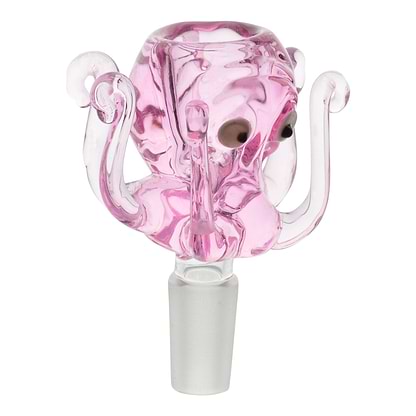 Pink Squid Bowl - 14mm Male