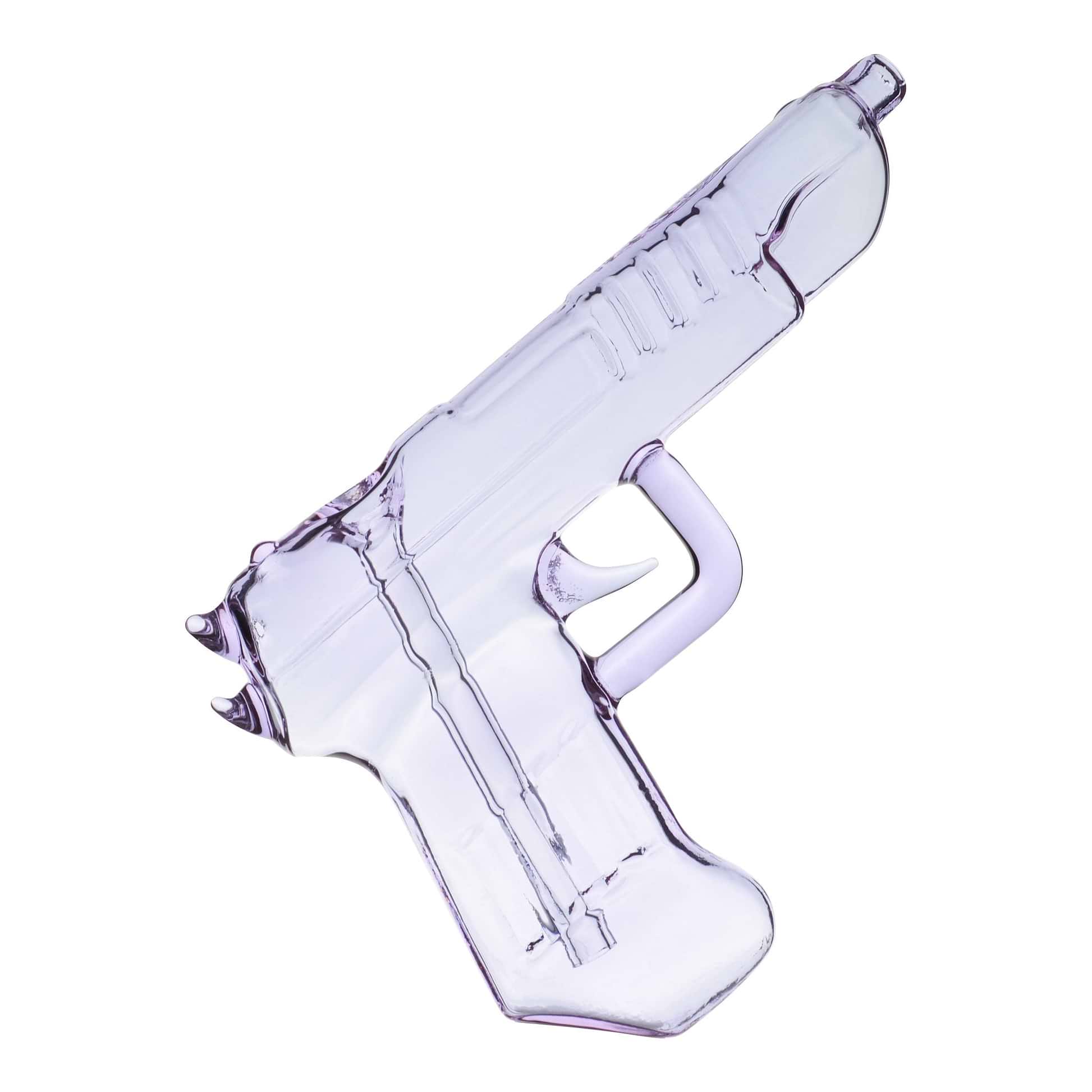 Pistol Bubbler - 7.5in