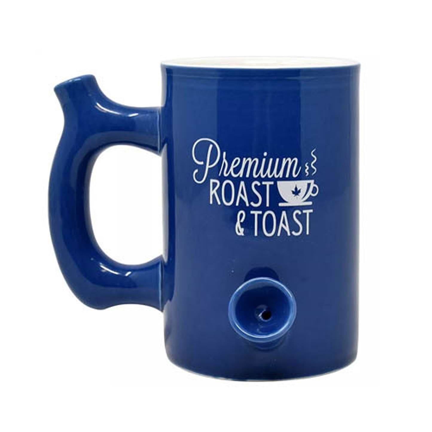 Premium Roast Ceramic Mug - 4.5in Blue