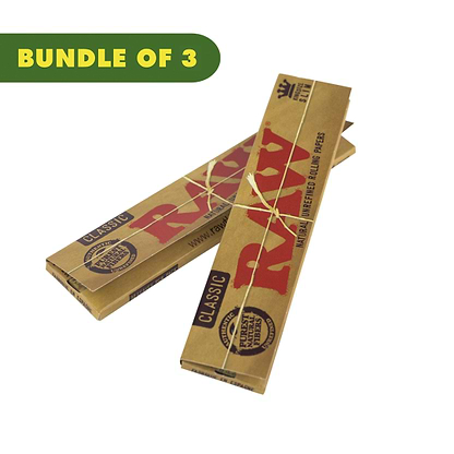 RAW Rolling Papers King Size Slim - 3 Pack