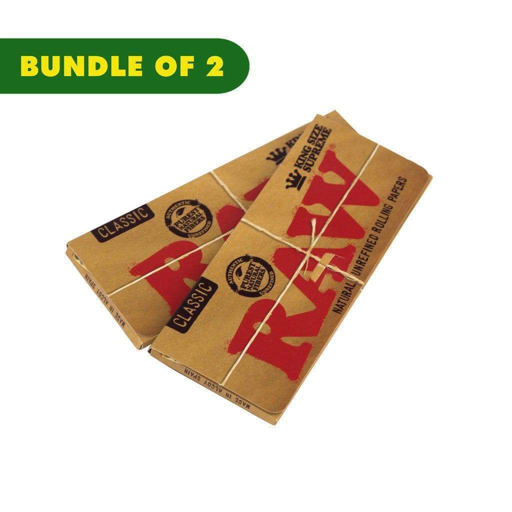 RAW Rolling Papers King Size - 2 Pack