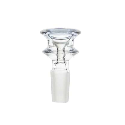 Round Glass Bong Bowl - 14mm Male