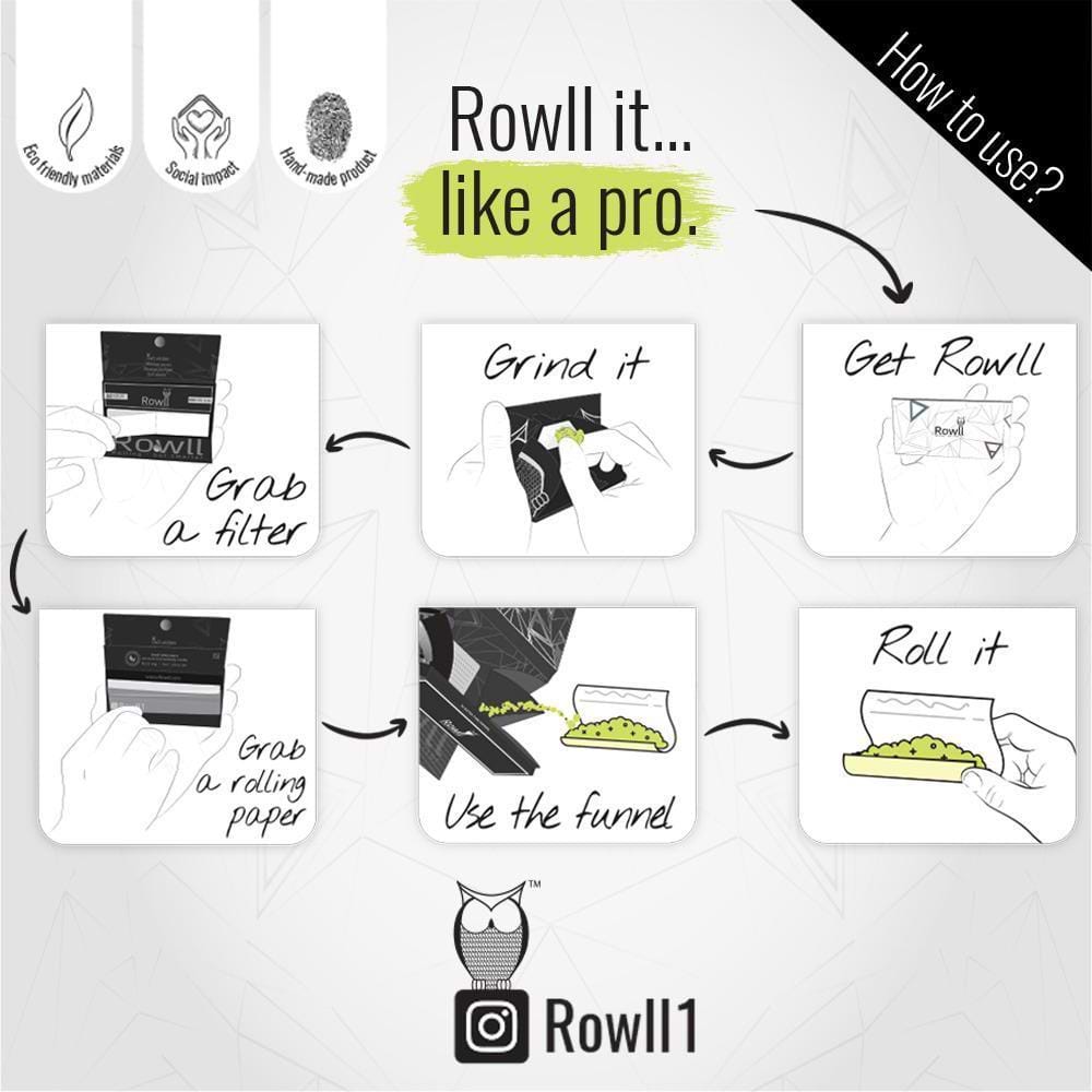 Rowll All in one Rolling Kit - 3 Pack
