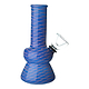 Security Window Glass Mini Carb Bong - 5in Blue