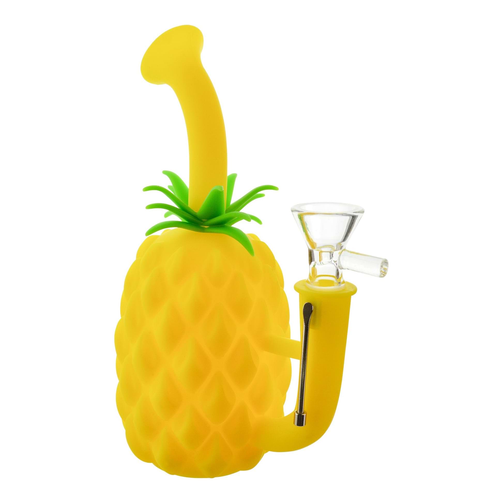 Silicone Pineapple Bong - 7.5in
