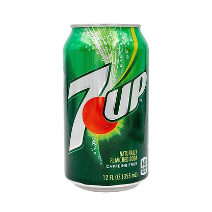 Discreet soda stash storage container with realistic shape design of real 7up can