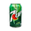 Discreet soda stash storage container with realistic shape design of real 7up can