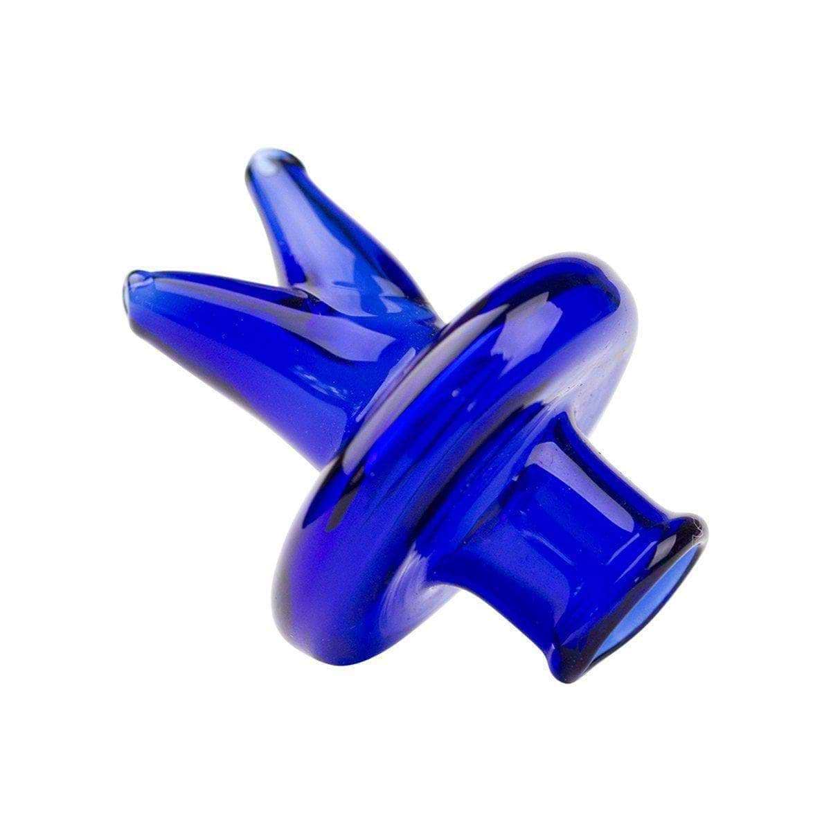 Blue Cool pocket-friendly carb cap made of smooth surface with split fork on the road shape and design