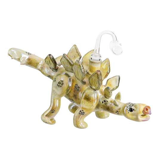 Stegosaurus Rips by Cleveland Flame Works Glass
