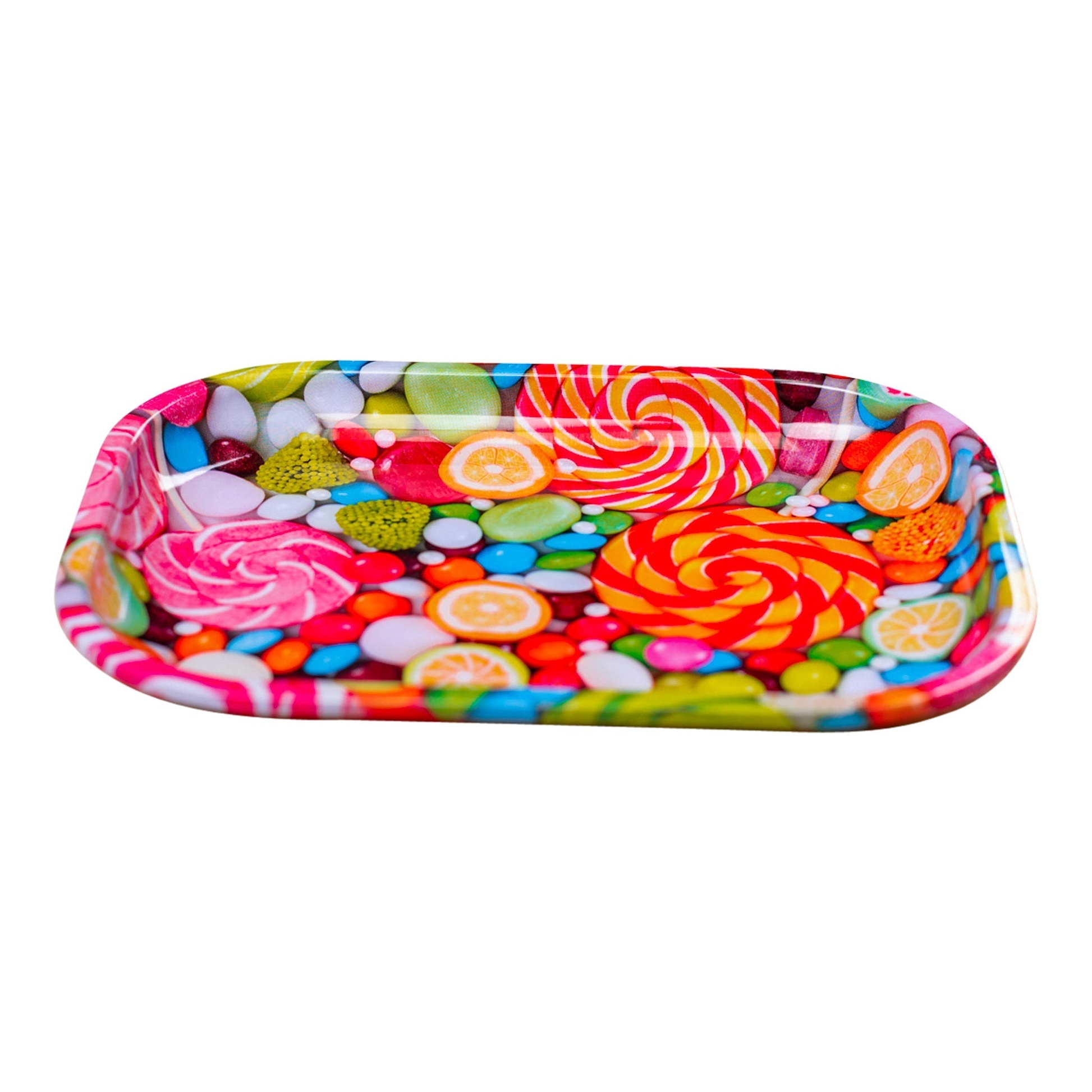 Hand High Trippy Rolling Tray  High Quality Metal Trays – Toke Tray