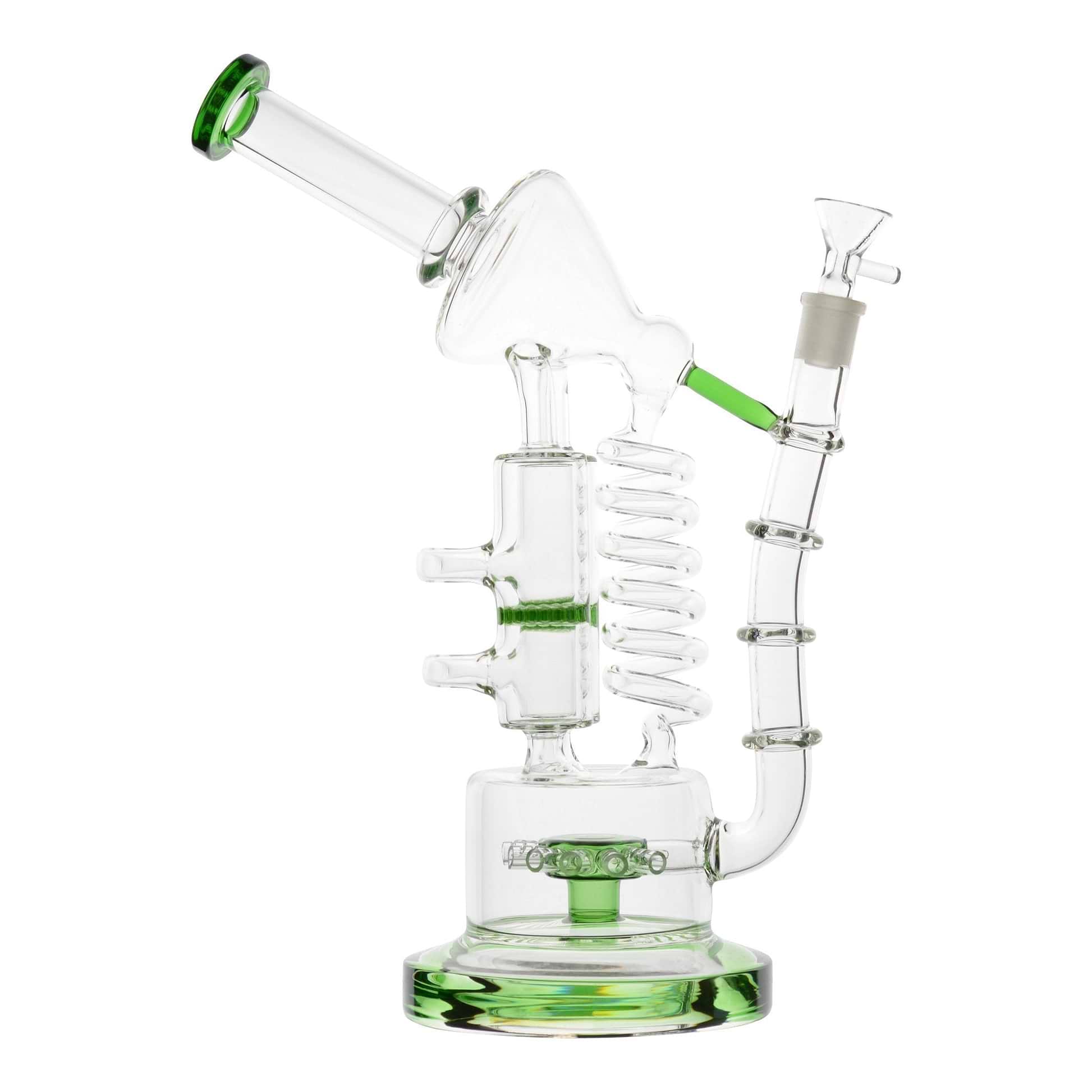 The Extraterrestrial Bong - 13in Green