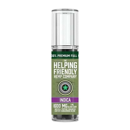 The Helping Friendly Full Spectrum Cartridge - 600mg 600mg / Indica