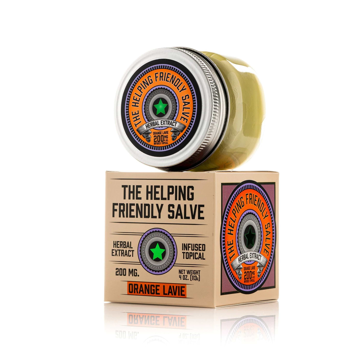 The Helping Friendly Herbal Extract Topical - 200mg 200mg / Orange Lavie