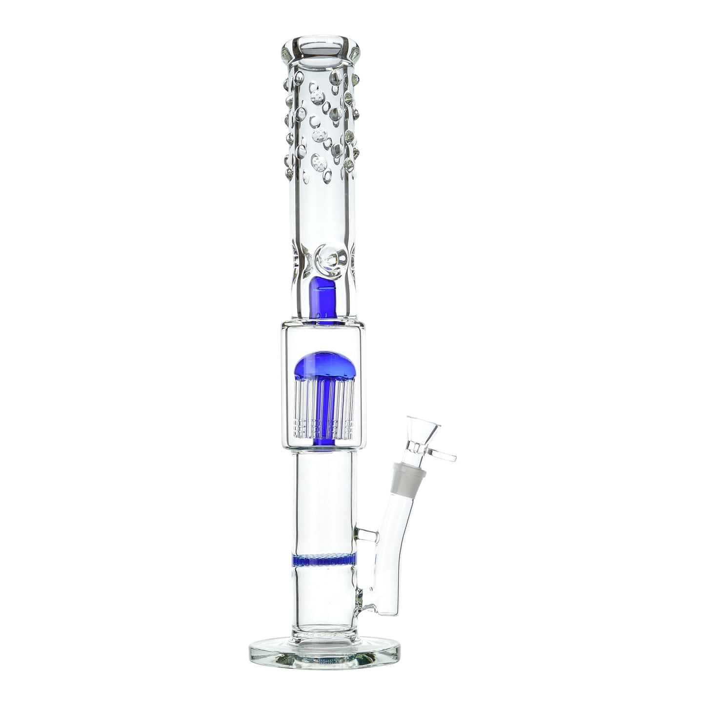 The Royal Glass Bong - 19in Blue