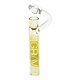 Yellow Sleek GRAV concentrate oney one hitter smoking device with a nail elegant design