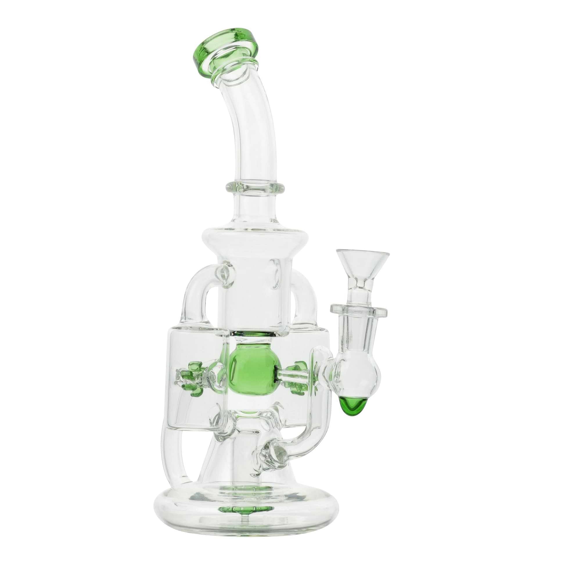 Twin Paddle Bong - 10in
