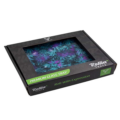 V Syndicate Cosmic Chronic Glass Rolling Tray