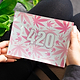 V Syndicate Pink 420 Shatter Resistant Glass Rolling Tray - 6.5in