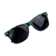 Stylish pair of sunglasses eyewear fashion accessory with weed pot leaves design for a cool look