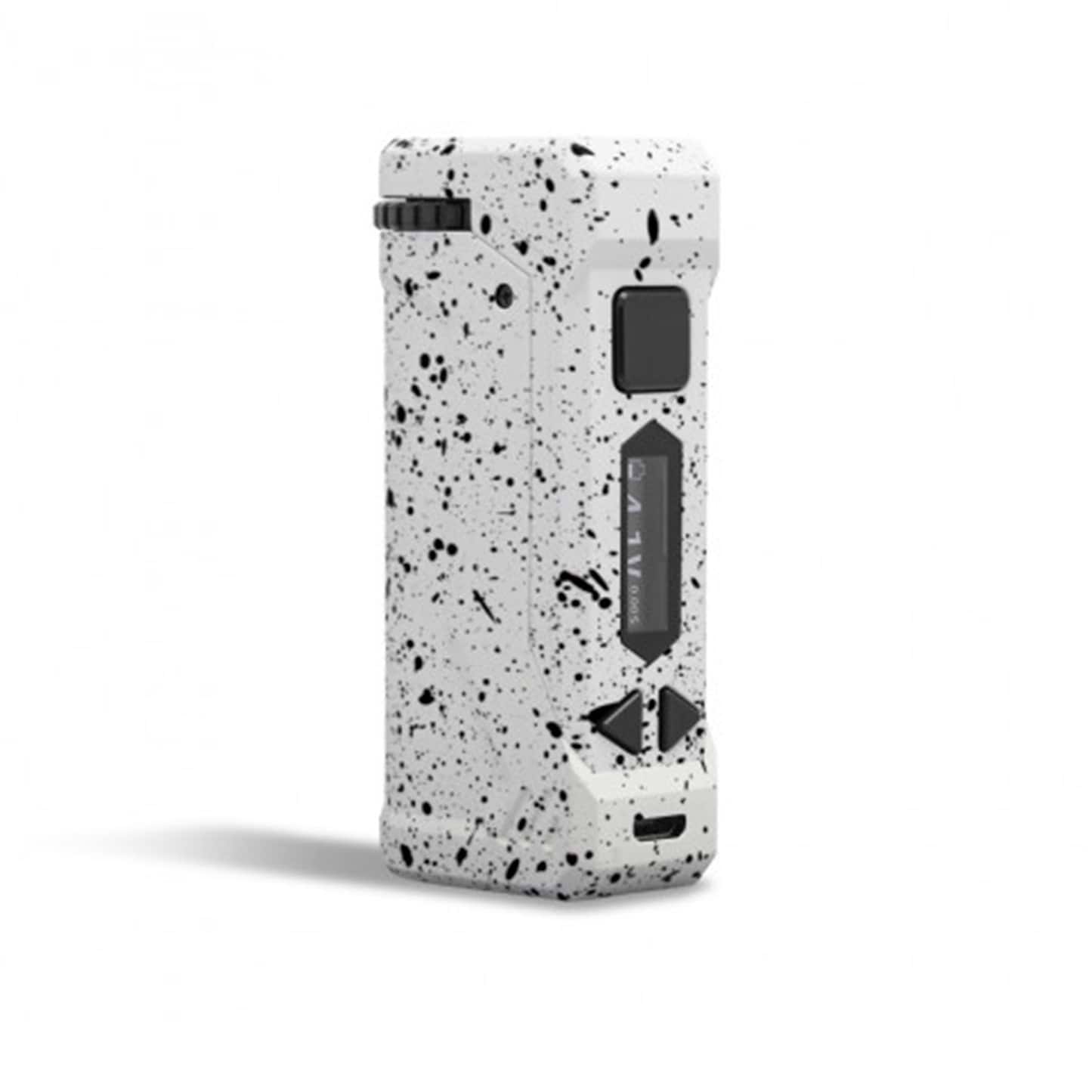 Wulf UNI Pro Adjustable Cartridge Vape White Black Splatter