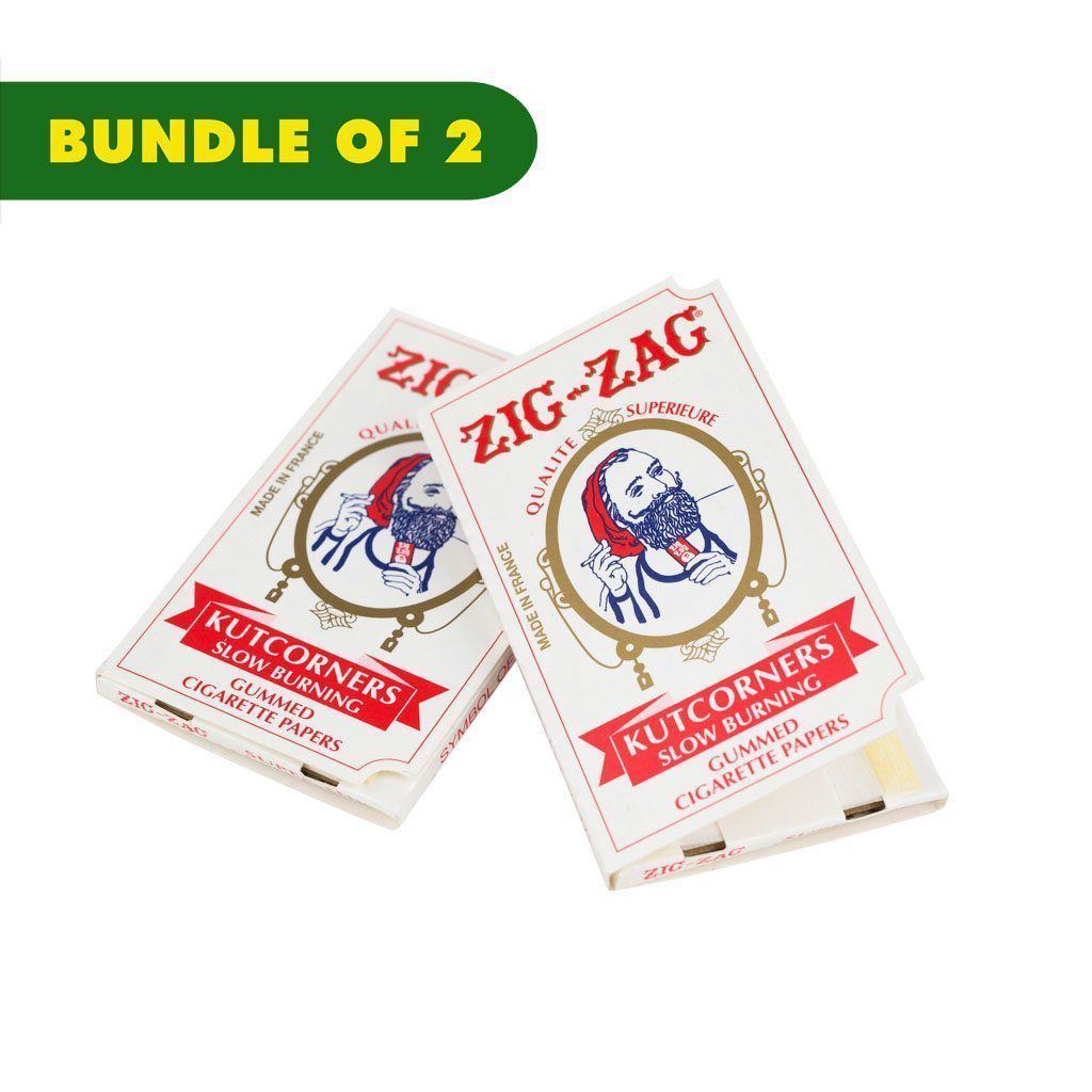 Zig Zag Papers - 2 Pack 1 1/4 Kutcorners