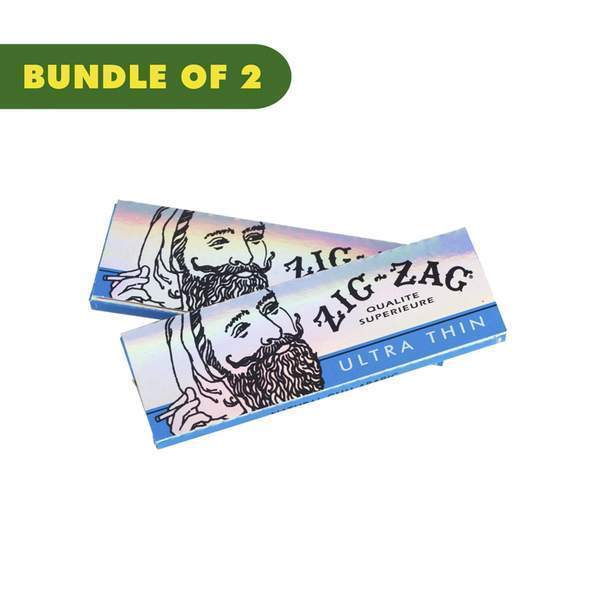 Zig Zag Papers - 2 Pack 1 1/4 Ultra Thin