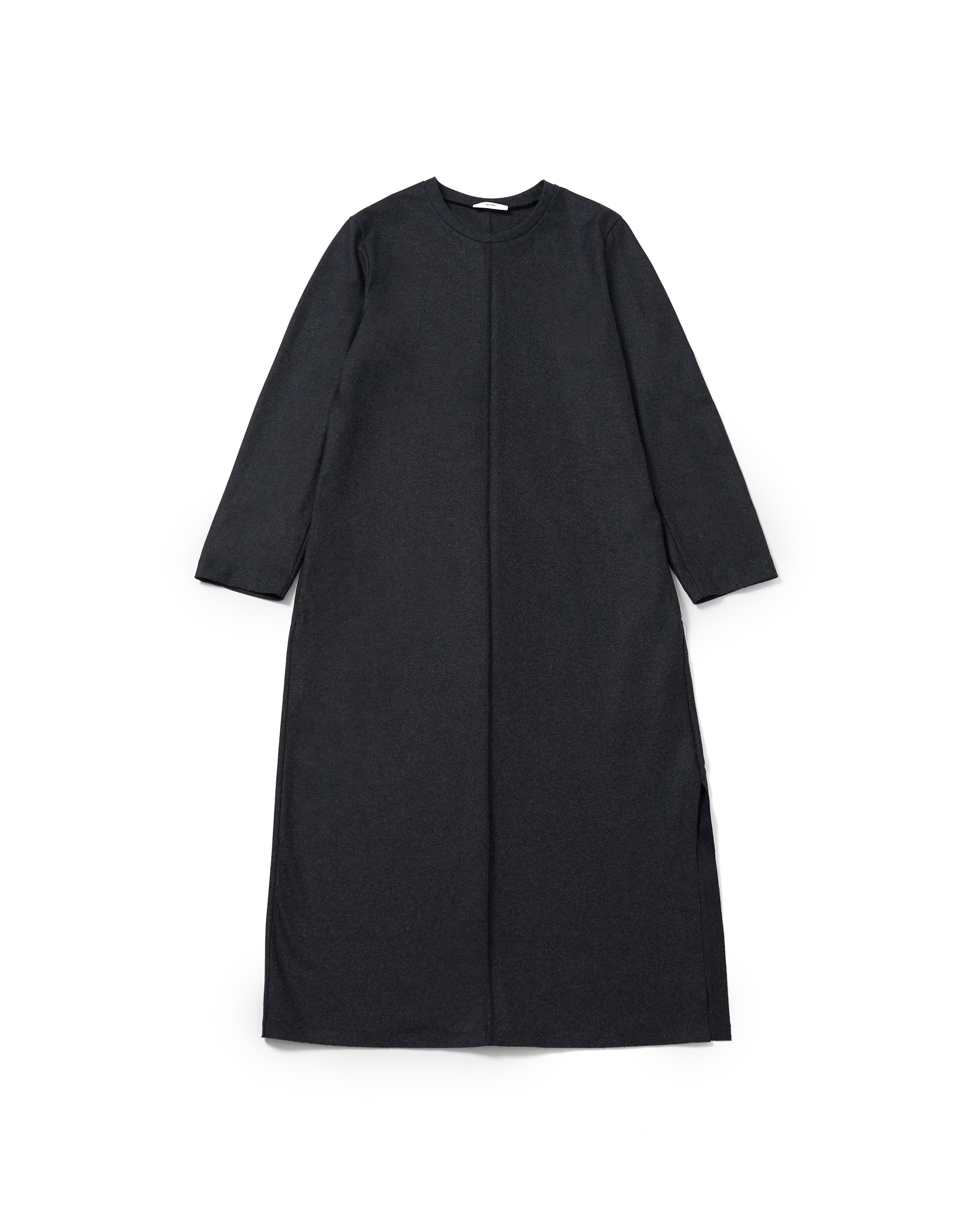 ATON/エイトン　25SS シルク長袖シャツ SILK SUEDE | BUTTON DOWN SHIRT – ATON | エイトン