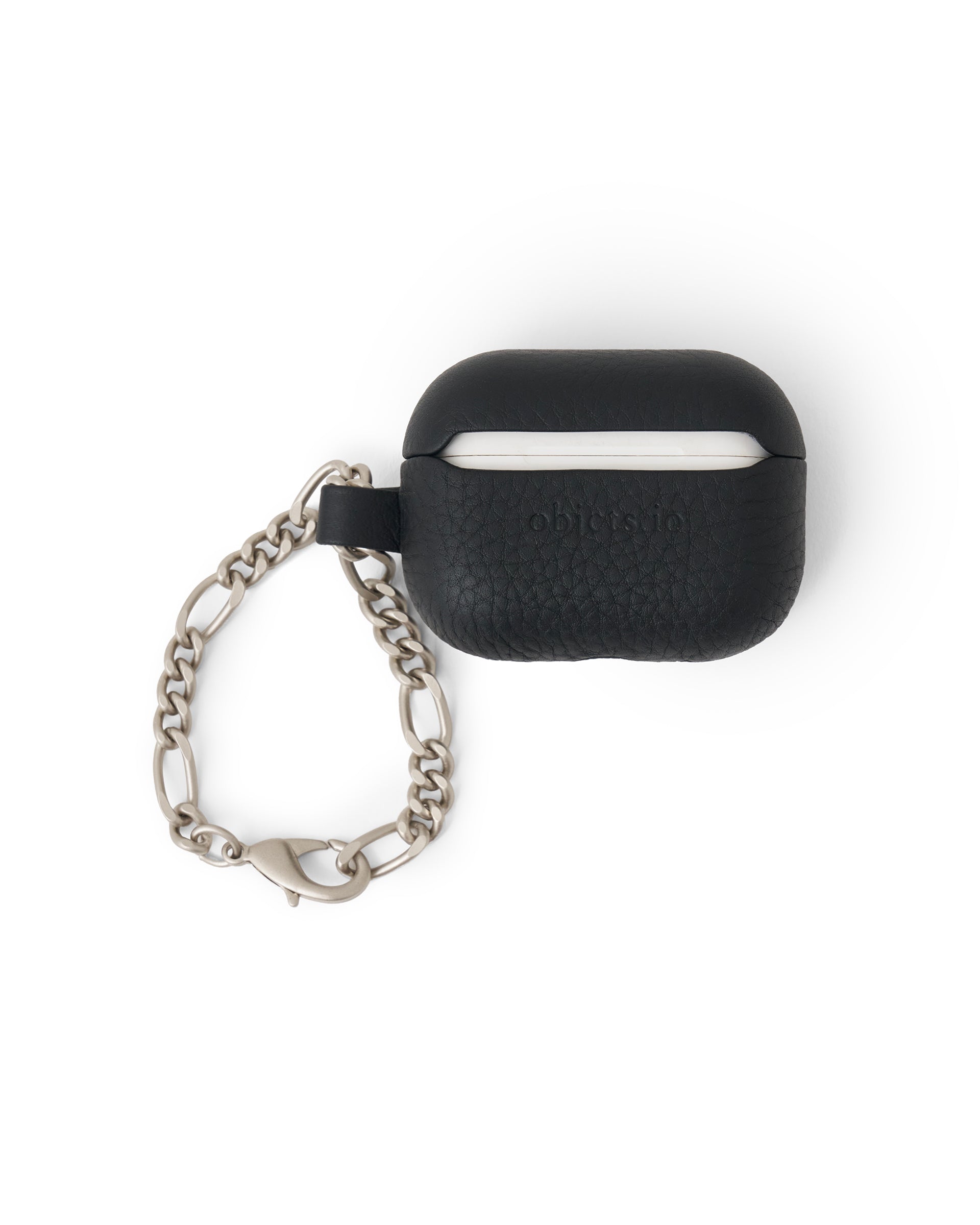 objcts.io】チェーン付レザーAirPods Proケース – ファッション