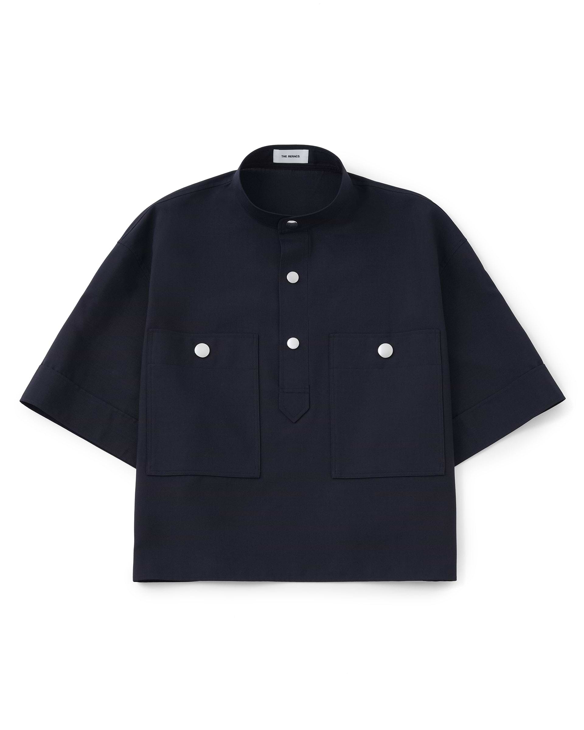 THE RERACS×1LDK×F/STORE＞バンドカラーUSプルオーバーショート
