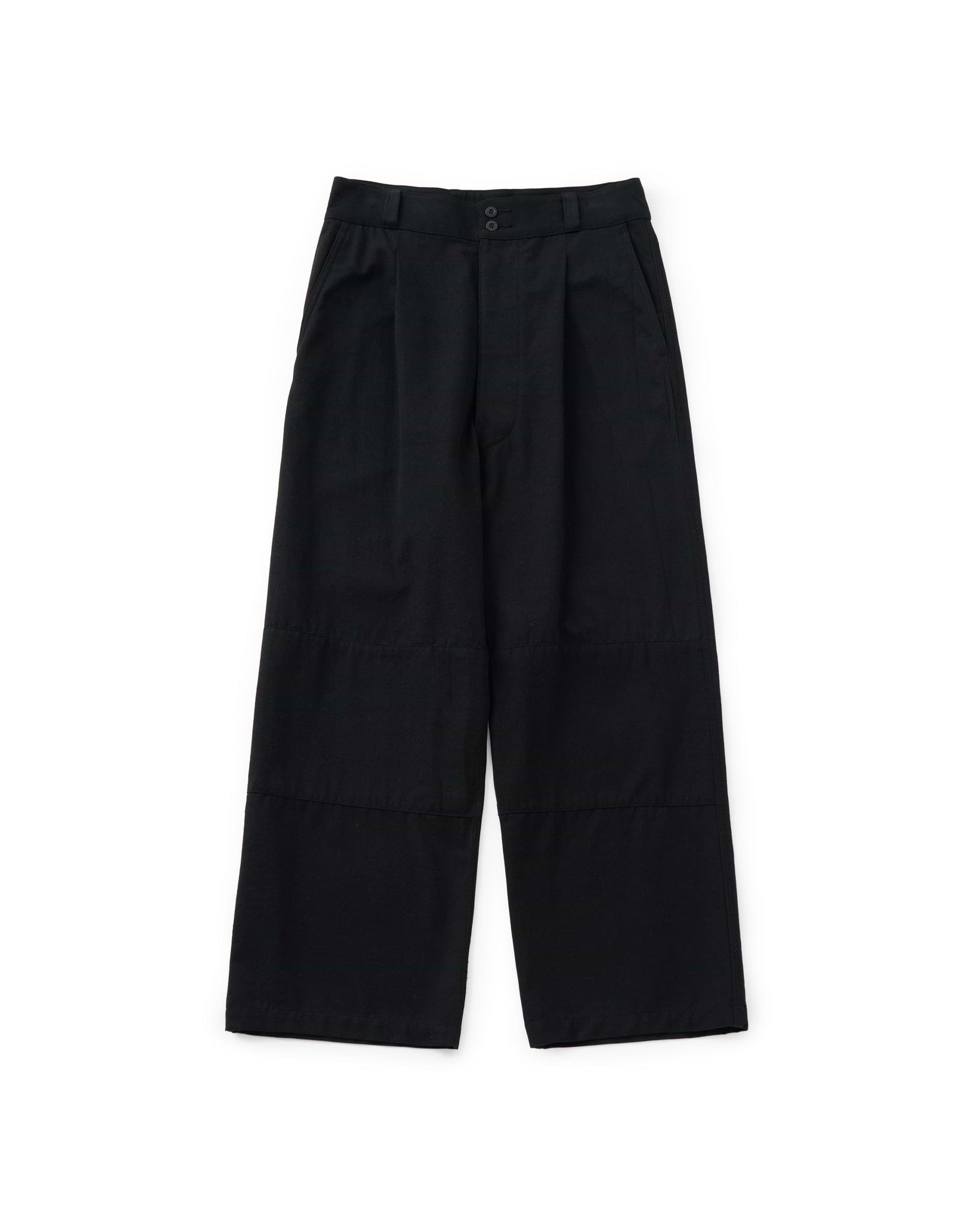 ATON】ハンドダイナイロンオーバーパンツ ネイビー | 日本製