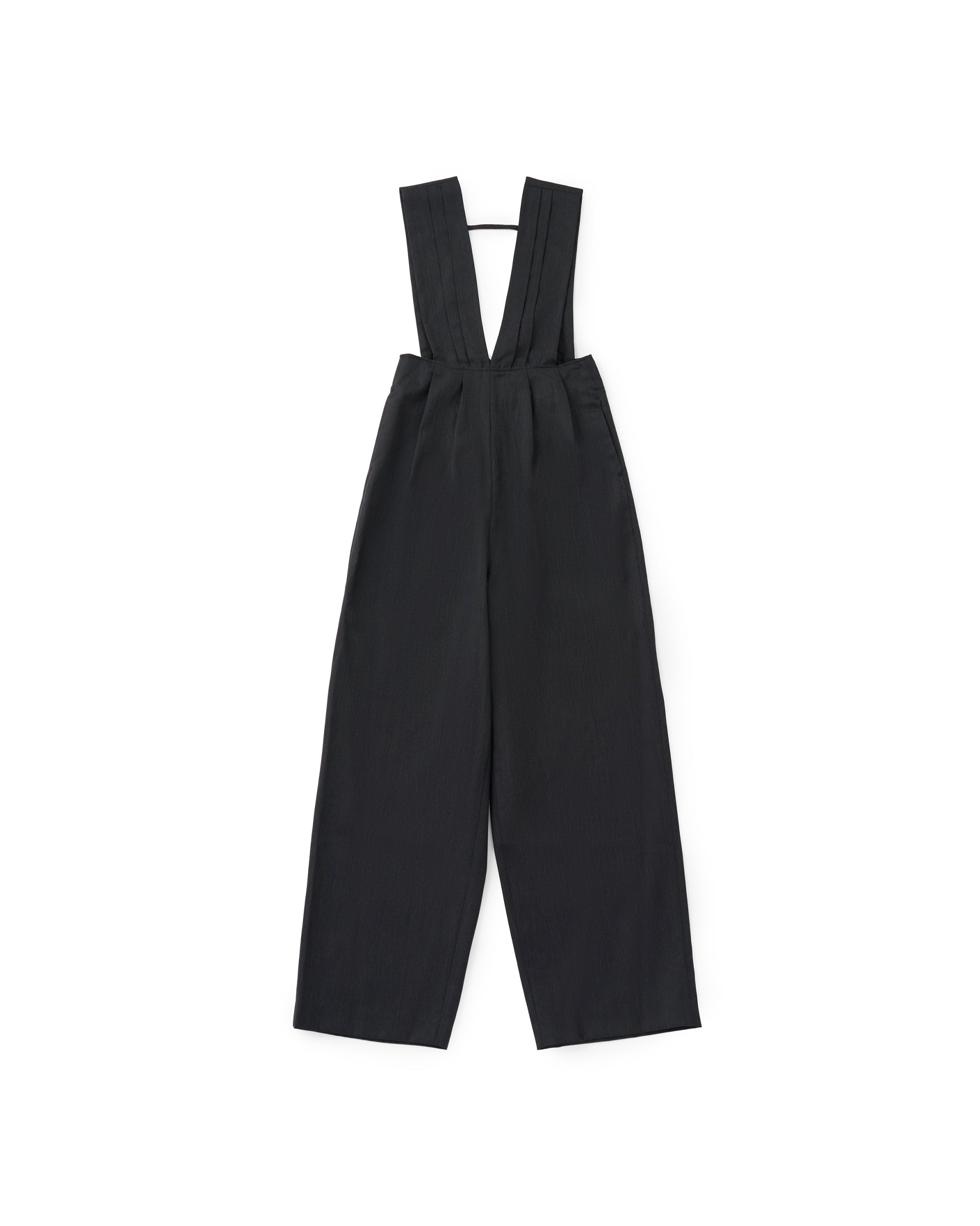 SEEALL】レザータスキパンツ ブラック | 海外製 オールインワン | F