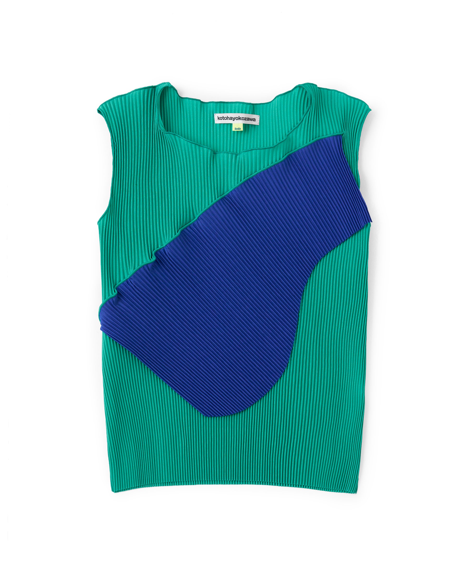 kotohayokozawa】〈todo kotohayokozawa〉プリーツパネルパンツ